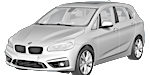 BMW F45 B2091 Fault Code